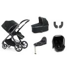 BabyStyle Oyster 4 Essential Bundle With Capsule Car Seat & Base Black Olive