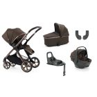 BabyStyle Oyster 4 Essential Bundle With Capsule 360 Car Seat & Base Chocolate Velvet