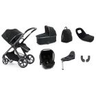 BabyStyle Oyster 4 Luxury Bundle With Capsule Car Seat & Base Black Olive