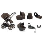 BabyStyle Oyster 4 Luxury Bundle With Capsule 360 Car Seat & Base Chocolate Velvet