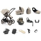 BabyStyle Oyster 4 Ultimate Bundle With Capsule 360 Car Seat & Base Buttermilk