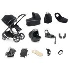 BabyStyle Oyster 4 Ultimate Bundle With Capsule 360 Car Seat & Base Carbonite