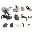 BabyStyle Oyster 4 Ultimate Bundle With Capsule 360 Car Seat & Base Stone