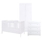 Tutti Bambini Rio 3 Piece Room Set White