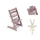 Stokke Tripp Trapp Chair, Baby Set2 & Harness2 Heather Mauve