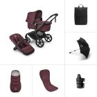 Bugaboo Fox 5 Renew Complete Dark Cherry Essential Bundle
