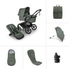 Bugaboo Fox 5 Renew Complete Forest Green Essential Bundle