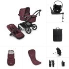 Bugaboo Fox 5 Renew Complete Dark Cherry Cybex Cloud T & Base Ultimate Bundle