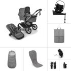 Bugaboo Fox 5 Renew Complete Moon Grey Cybex Cloud G & Base Ultimate Bundle