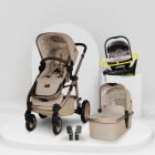 Cosatto Wow 3 Acorn Rotate Car Seat Bundle Whisper